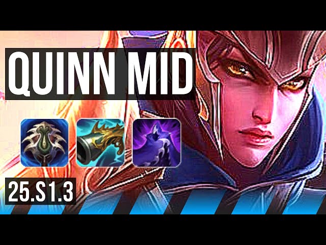 QUINN vs PANTHEON (MID) | KR Master | 25.S1.3