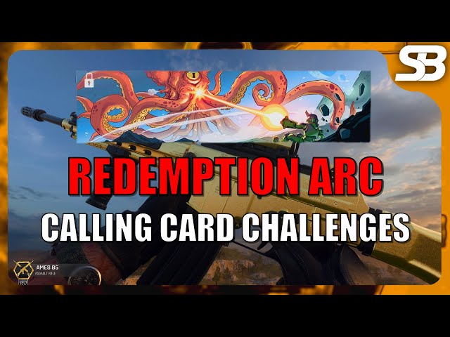 BO6 Redemption Arc Calling Card (Black Ops 6 Multiplayer Redemption Arc Calling Card)