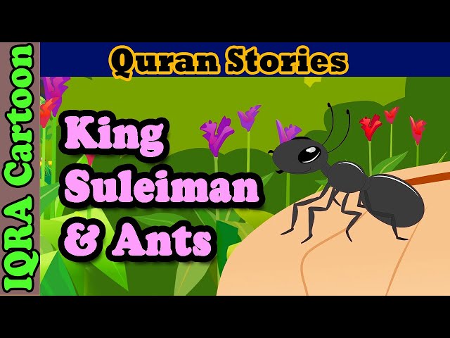 Power King Suleiman & the Ants | Stories from the Quran - Qasas | Islamic Stories | Islamic Cartoon