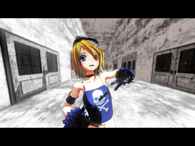 【MMD VR180 4K】鏡音リン SNOBBISM【508 Kagamine Rin】