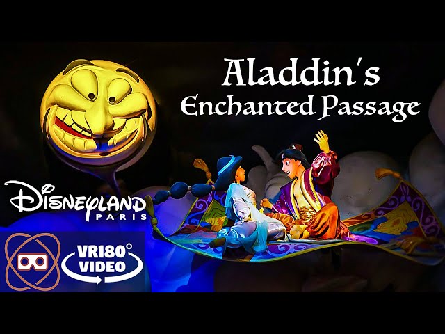 [VR180] Disneyland Paris Aladdin Attraction - Le Passage Enchanté d'Aladdin