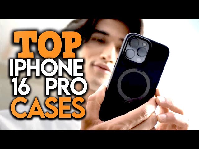 Top 6 Best iPhone 16 Pro Cases!🔥 Protective / Spigen / Clear