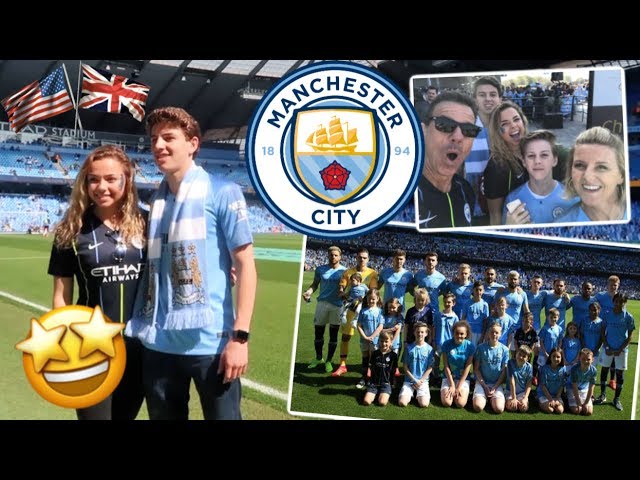 It's On The Field At A Manchester City Soccer Game! *Spring Break in England*