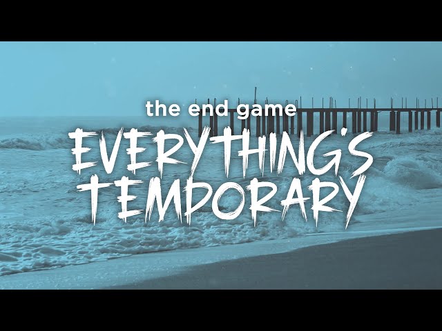 the end game - Everything's Temporary (Official Visualizer)