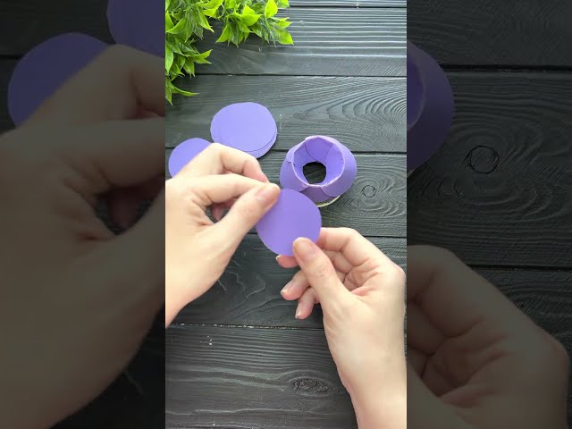 Paper Craft Ideas Paper Flowers Flower DIY #shorts