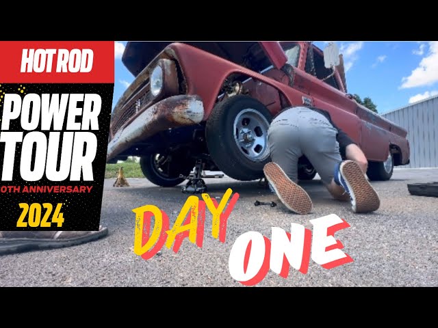 Hot Rod Power Tour 2024-Day 1 (First Breakdown) #hotrodpowertour