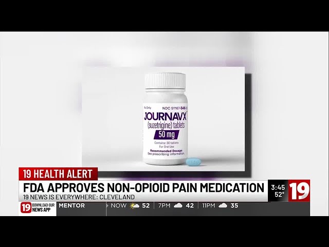 FDA Approves Non-Opioid Pain Medication, possible medical ‘game changer’