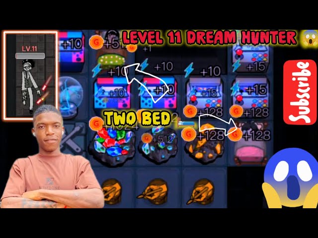 Haunted Dorm | Two beds 😍 in one room | hunting level 11 dream hunter 😱🤯 #win