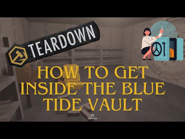 Teardown - How to get Inside the Blue Tide Vault - PS5 No Commentary