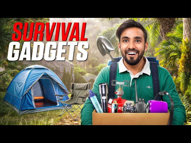 I TRIED BEST SURVIVAL GADGETS