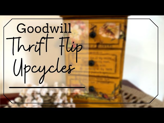 Thrift Shop Makeover * Upcycling Thrifted Home Decor * Last Thing Thrifted