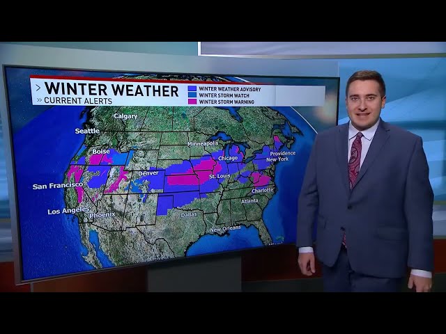 Mid-Atlantic digs out as another winter storm eyes the Great Lakes