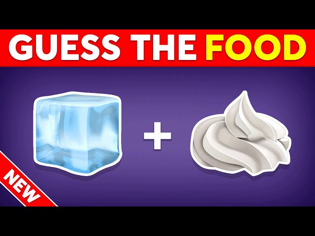 GUESS the FOOD by EMOJI 🤔 Emoji Quiz - Easy Medium Hard | Monkey Quiz