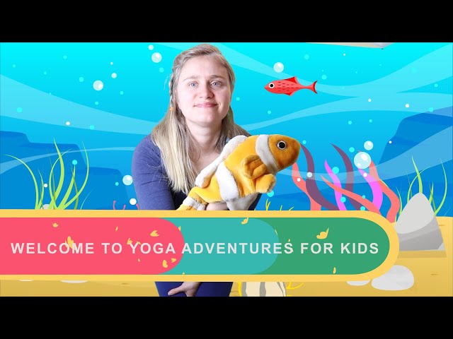 Yoga Adventures for Kids - Gentle Kids Yoga | Jellyfish Underwater Yoga Adventure