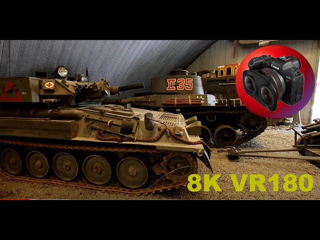 Scorpion Armoured Vehicle and WW2 German Tank 8K VR180 3D (Travel/Lego ASMR/Music 4K/8K Metaverse)