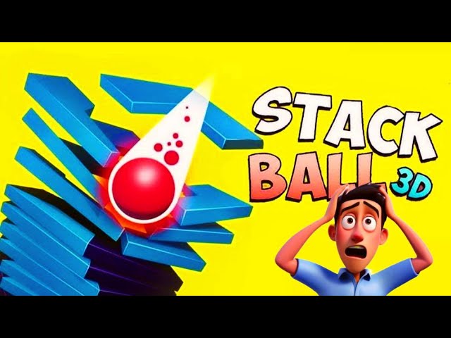 Stack Ball 3D Unstoppable  || 😱 #stackball #shortsfeed #shortlive #gaming #shortsfeed #shortlive