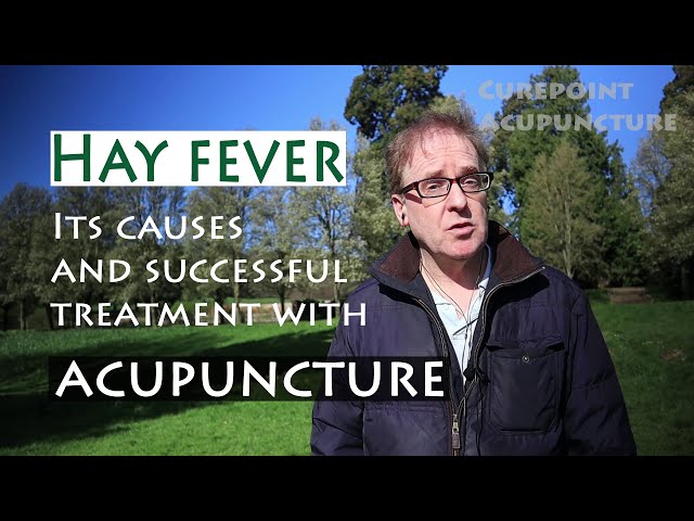 Hay fever, its cause and successful treatment with acupuncture