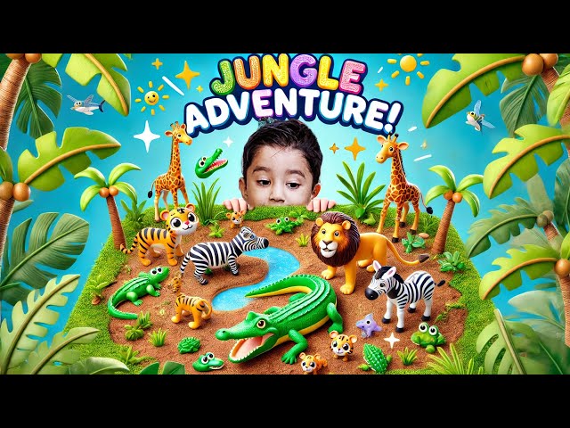 Learn Animal Sounds and Names the Fun Way! | Animal Sandbox Adventure with Ryan