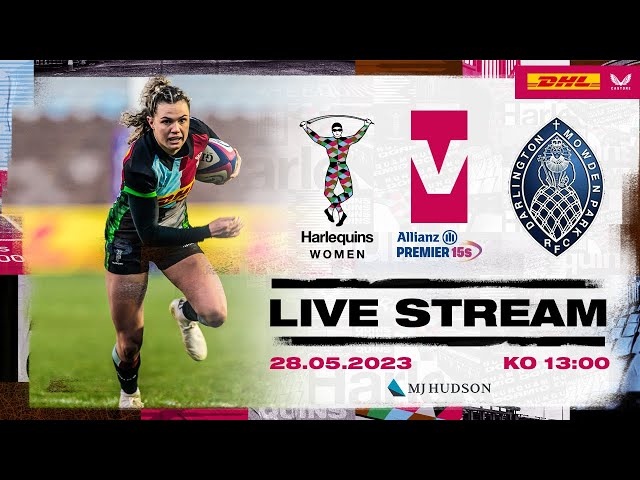 Live Allianz Premier 15s Rugby - Harlequins Women face DMP Sharks