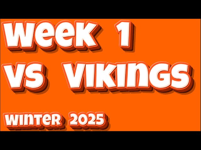 [25 WINTER WEEK 1 (01/08/25)]  That's What She Set vs. Vikings