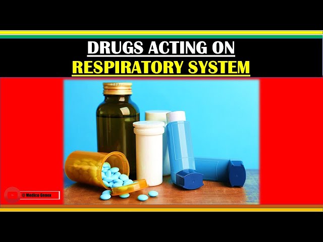 MEDICINES for Respiratory Disease