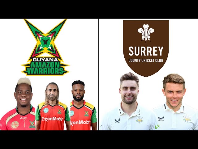 Guyana Amazon Warriors vs Surrey