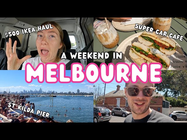 Living in Melbourne 🇦🇺 | Best Cafés, $500 IKEA Haul & St Kilda Pier ☀️