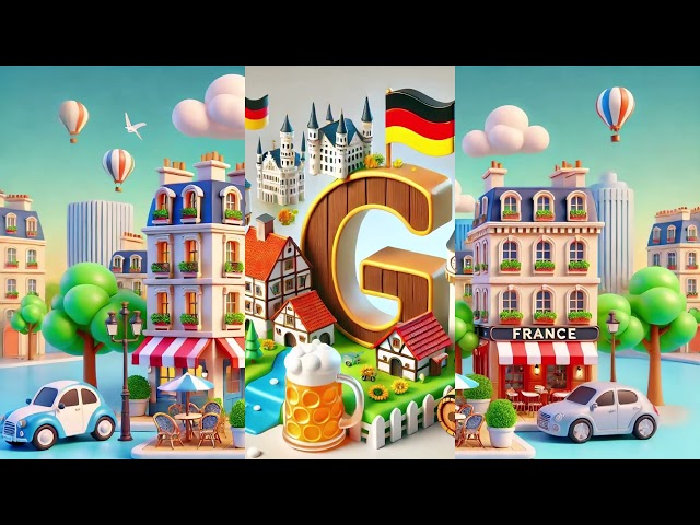 ABC Countries Song for Kids | Learn About Countries from A to Z