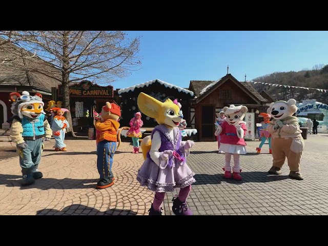 [4K] 20250218 에버랜드 런런런! 스노우 프렌즈 1회차 Everland Run Run Run! Snow Friends 1