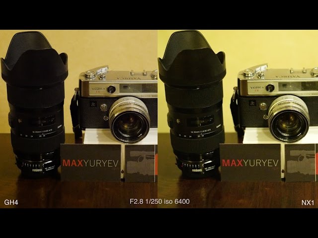 Samsung NX1 VS GH4 Low Light High ISO Comparison