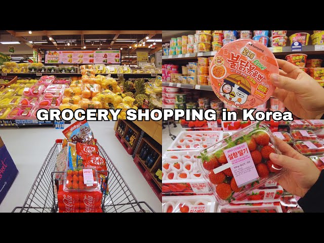 Grocery Shopping in Korea | Winter Stock | Supermarket Food with Prices | Shopping in Korea