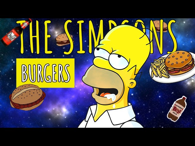 I Ate 4 Simpsons Burgers and Discovered the BEST!