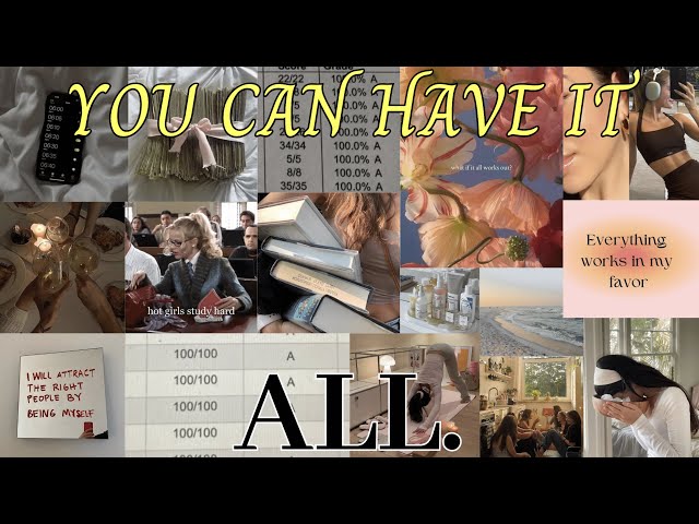 2025 vision board ۫ ׅ ✧ mindset, tips, method