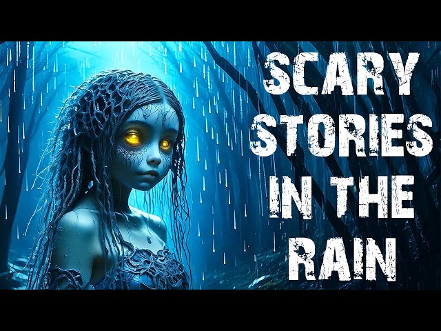 True Scary Stories Told In The Rain | 50 True Disturbing Stories With Black Screen For Sleep