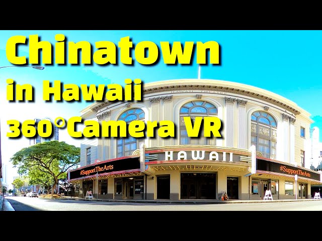 [4K] Chinatown in Hawaii 360 VR / 랜선여행