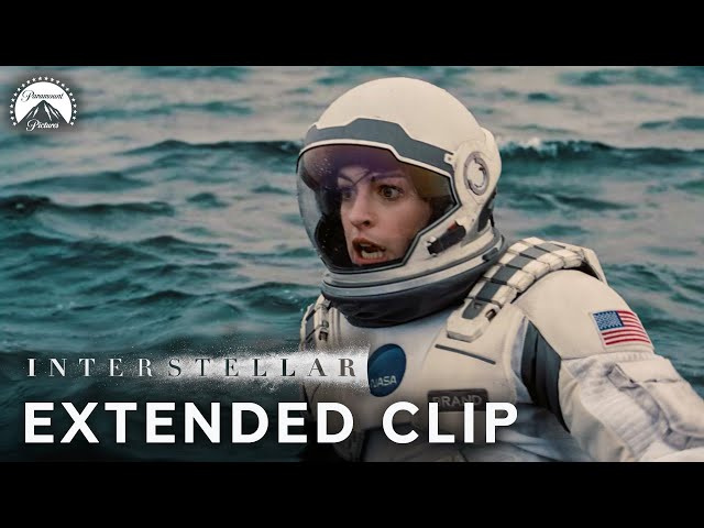 Interstellar | “Tidal Wave" Full Scene (Anne Hathaway, Matthew McConaughey) | Paramount Movies