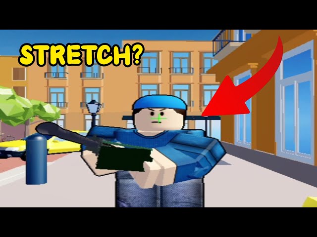 I used STRETCH RESOLUTION in Arsenal ROBLOX...