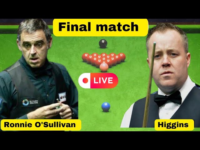 Ronnie O_Sullivan VS John Higgins Final 2025  Champions Of Championship