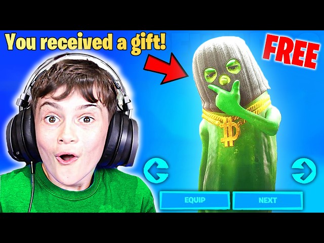 Gifting Little Bro *NEW* Season 2 LEVEL 100 Battle Pass! (FREE)