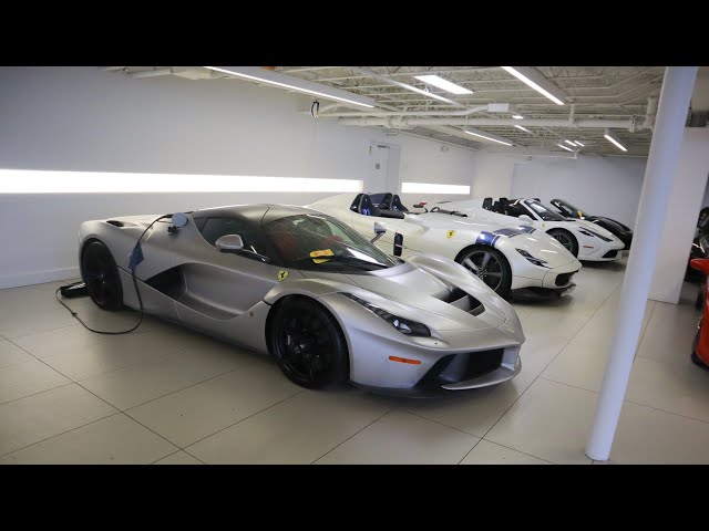 I Found a Crazy Ferrari Hypercar Collection - 5 LAFERRARIS, 3 SF90s, F50, & More!