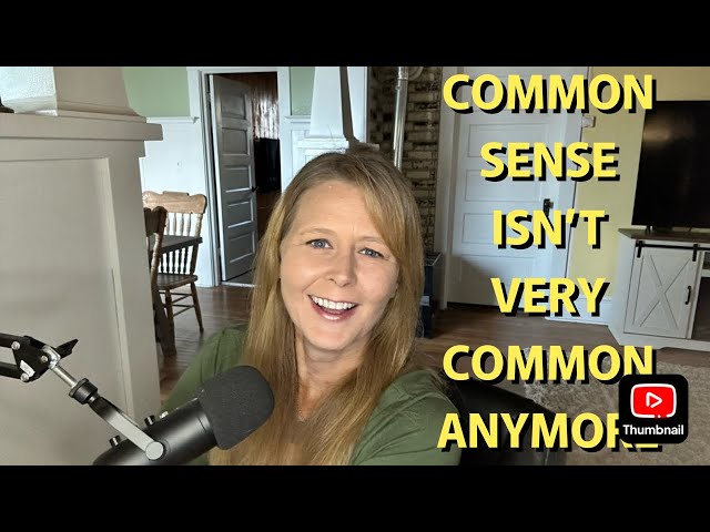 WHY COMMON SENSE WITH MONEY IS ESSENTIAL TO LIVING ON LESS