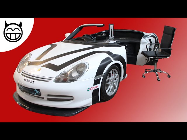 [English subtitles] Desk Boxster and Transformer-Porsche