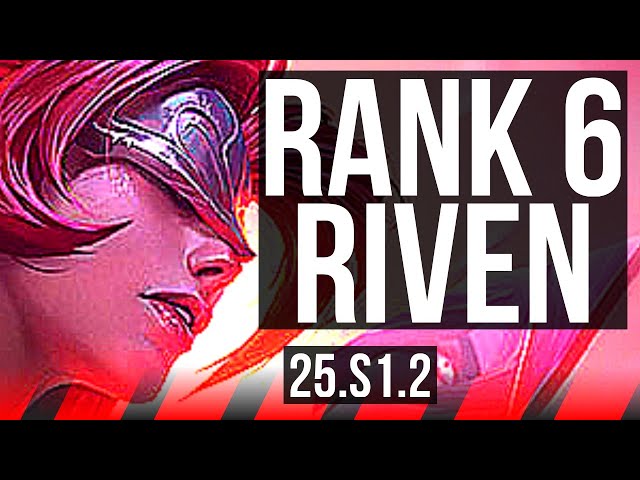 RIVEN vs JAX (TOP) | Rank 6 Riven | KR Grandmaster | 25.S1.2