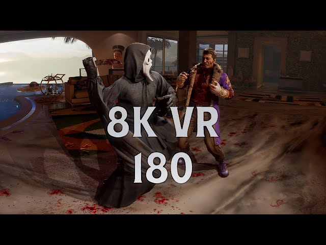 Ghostface vs Johnny Cage | 3D VR180 Mortal Kombat Battle | Fight Scene in Virtual Reality | Fatality