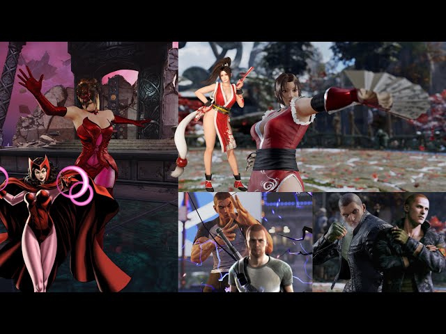 My Tekken 8 Customizations part 38( Scarlet witch , mai , Cole McGrath and more )