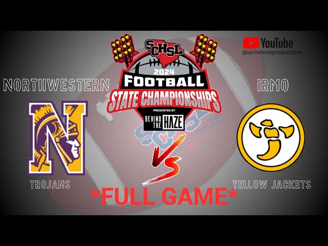 2024 South Carolina Class 5A D2 High School Football State Championship *Full Game*