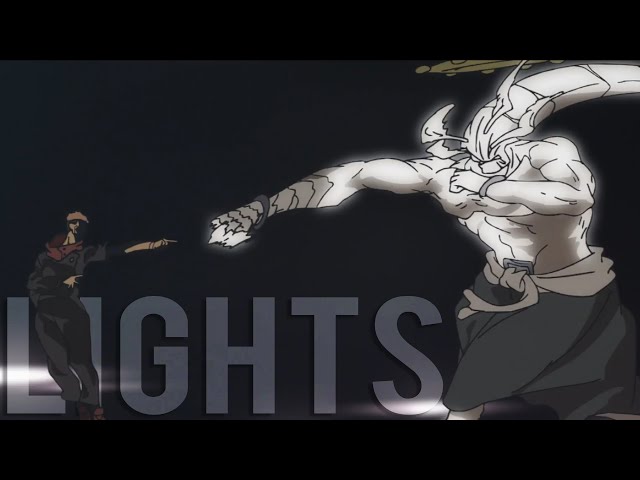 Sukuna VS Mahoraga | BLU-RAY 4K | additional scenes 「Jujutsu Kaisen AMV」- LIGHTS