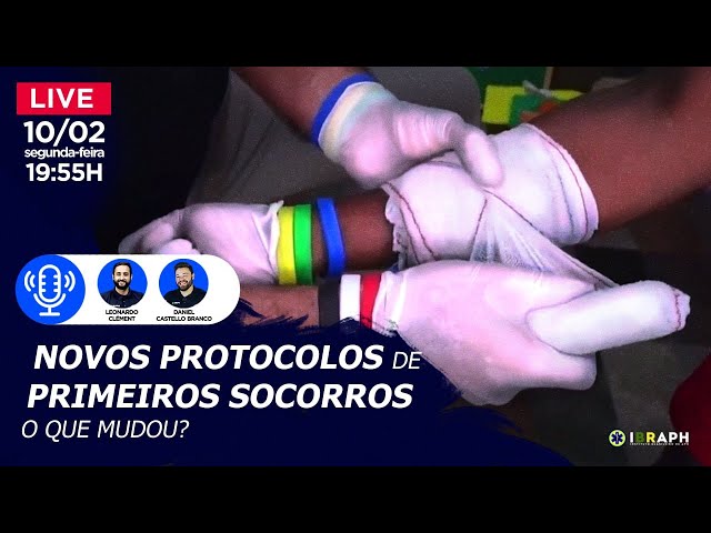 LIVE: Novos Protocolos de Primeiros Socorros, o que mudou?