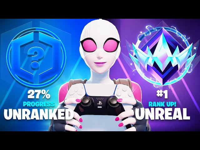 Unranked To Unreal CONTROLLER SPEEDRUN (Fortnite Chapter 5 Season 4)