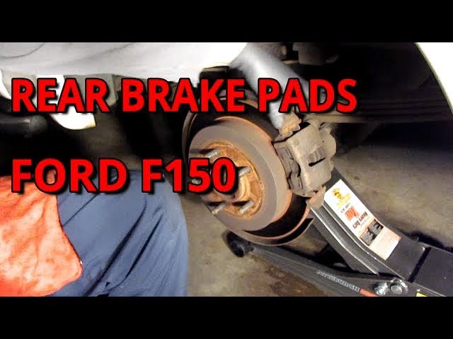 Change Rear Brake Pads Ford F150